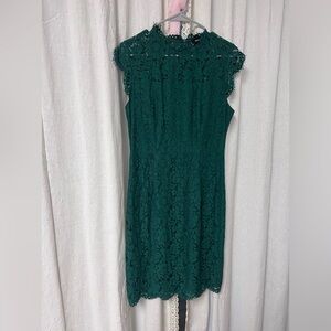 Beautiful green lace dress medium